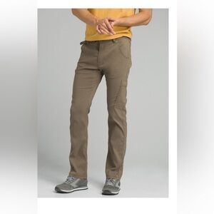Prana Zion hiking pants roll up leg quick dry outdoors cargo pants sz 40